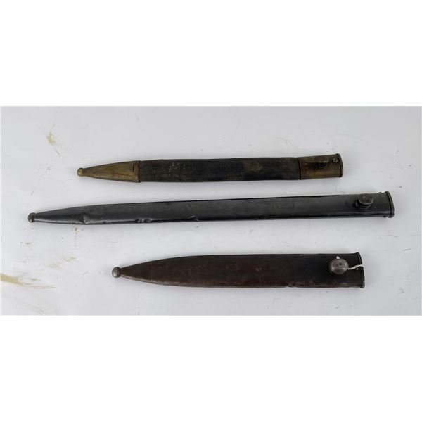 Group of Bayonet Scabbards