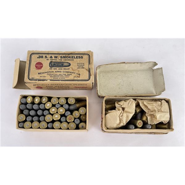 .38 S&W Remington Smokeless Pistol Ammo