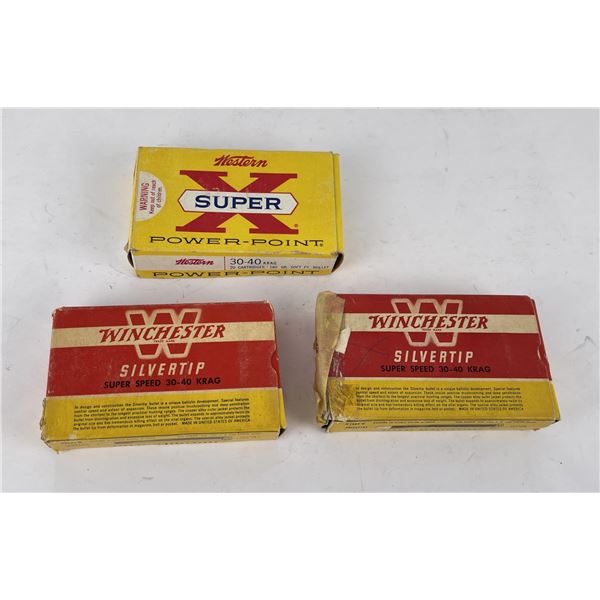 Winchester 30-40 Silvertip Rifle Ammo