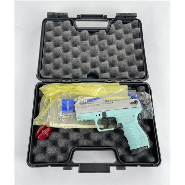 Walther PK380 .380 Auto Pistol Angel Blue