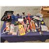 Image 1 : Lot of Mechanics Tools "Hydraulic Jack & Jack Stands"