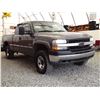 Image 8 : G4 --  2002 CHEVROLET SILVERADO 2500 HEAVY DUTY EXT CAB 4X4, Grey, 384404 KM's