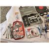 Image 2 : Large Lot Of Mechanic/Shop Tools Inc Large Hitachi Drill (Tested Working)