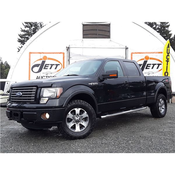 C6E --  2011 FORD F150 FX4 OFF ROAD CREW CAB 4X4, Black, 163497 KM's