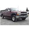 Image 8 : H2 --  2001 CHEVROLET SILVERADO CREW CAB 4X4, Red, 302668 KM's