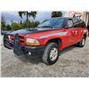 Image 1 : A1 --  2001 DODGE DURANGO 4X4, Red, 204453 KM's  "NO RESERVE"