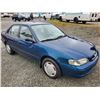 Image 8 : A6 --  2000 TOYOTA COROLLA VE , Blue, 313677 KM's   "NO RESERVE"