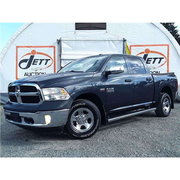 E4 --  2015 DODGE RAM 1500 4X4, Black, 177391 KM's