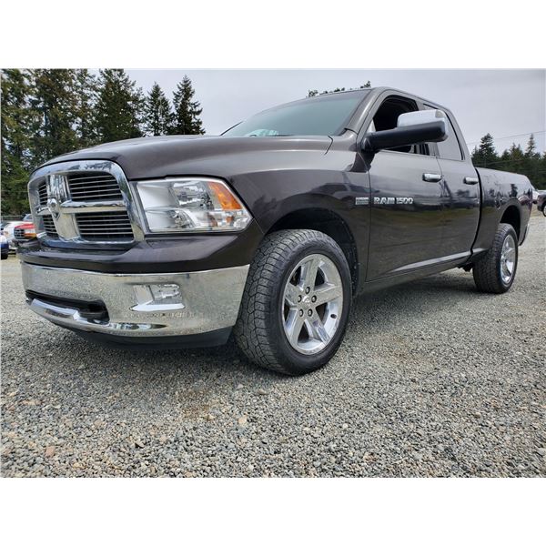 F6 --  2011 DODGE RAM 1500 CREW CAB 4X4, Brown, 155353 KM's