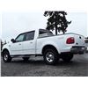 Image 16 : H1 --  2001 FORD F150 SUPERCREW LARIAT 4X4, White, 335980 KM's