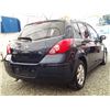 Image 10 : H2 --  2009 NISSAN VERSA S, Blue, 189326 KM's