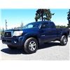 Image 2 : F5 --  2007 TOYOTA  TACOMA ACCESS CAB 4X4, Blue, 281874 KM's
