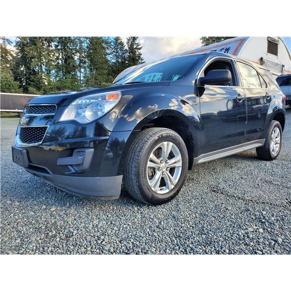 G5 --  2015 CHEVROLET EQUINOX LS, Black, 141638   TMU KM's