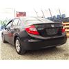 Image 16 : B6 --  2012 HONDA CIVIC LX, BLACK, 115,905 KMS