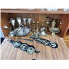 Image 1 : Lot of Brass, silver and other Decorations