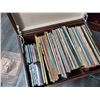 Image 2 : footstool ful of Aprox 94 Alpbums & 47 CD's