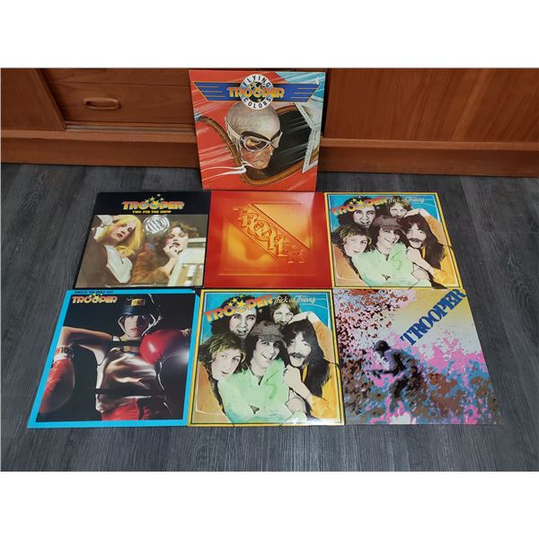 Collection of Trooper Albums (Two Signed)