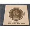 Image 1 : 1966 Canadian Half Dollar 80% Silver