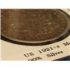 Image 2 : US 1921-s Morgan Dollar 90% Silver