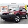 Image 2 : A12 --  2005 FORD ESCAPE XLT AWD, Red, 303454 KM's