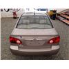 Image 13 : A12F --  2003 TOYOTA COROLLA CE, Gold, 255955 KM's