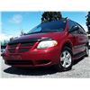 Image 2 : A12A --  2005 DODGE GRAND CARAVAN, Red, 344832 KM's   "NO RESERVE"