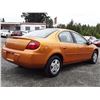 Image 8 : A12B --  2005 DODGE NEON SX , Orange, 189895 KM's