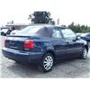 Image 8 : D3 --  1997 VW CABRIO CONVERTIBLE, BLUE, 273,990 KMS