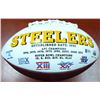 Image 2 : ANTONIO BROWN SIGNED PITTSBERG STEELERS LEATHER FOOTBALL (BECKETT COA)