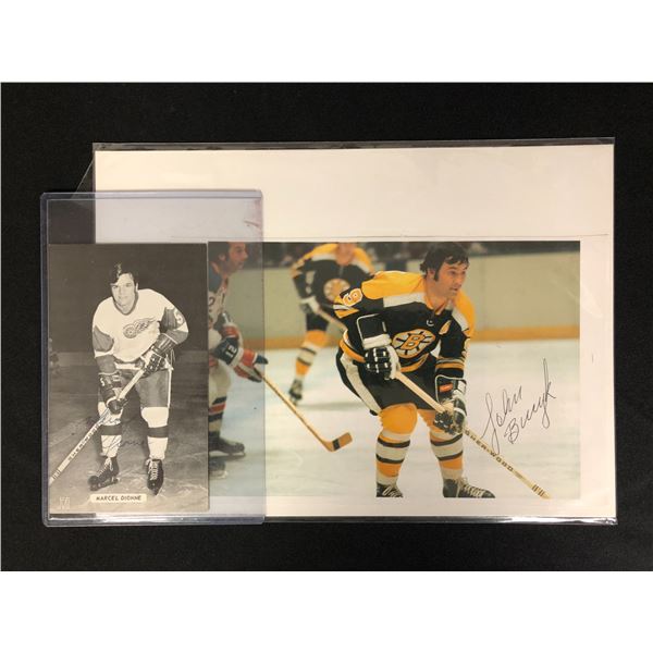 JOHNNY BUCYK SIGNED 8 X 10