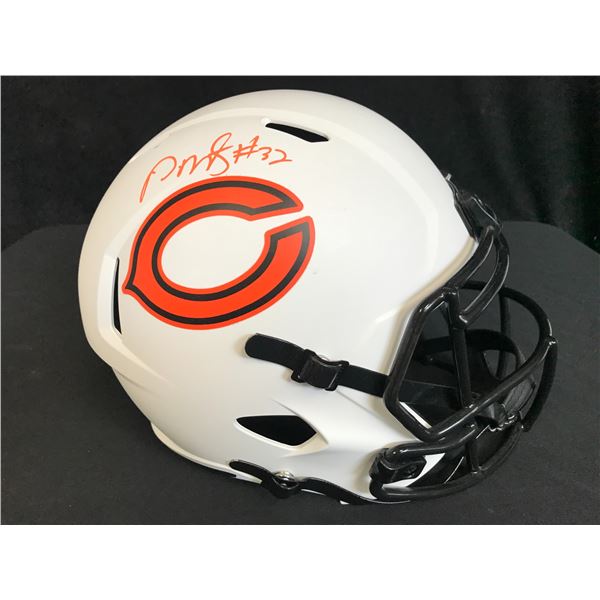 DAVID MONTGOMERY SIGNED FULL SIZE LUNAR ECLIPSE BEARS HELMET (BECKETT COA)