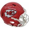 Image 1 : MECOLE HARDMAN SIGNED KC CHIEFS FULL SIZE SPEED HELMET (BECKETT COA)