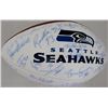 Image 2 : 2002 SEATTLE SEAHAWKS TEAM AUTOGRAPHED FOOTBALL OVER 60 SIGNATURES (JONES. HASSELBECK) MILLCREEK COA