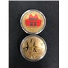 Image 1 : LTD. EDITION GOLD PLATED MICHAEL JORDAN COIN LOT