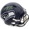 Image 1 : TYLER LOCKETT SIGNED SEATTLE SEAHAWKS FULL SIZE HELMET (BECKETT COA)