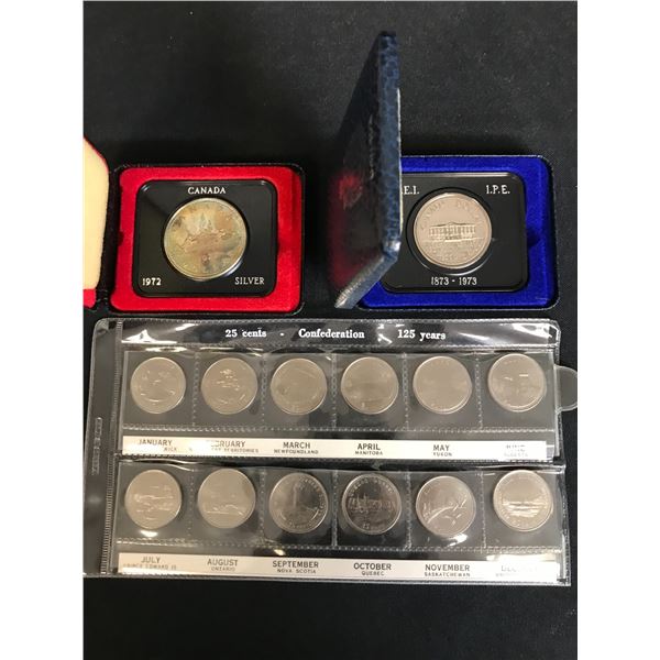 ASSORTED CANADIAN COIN LOT