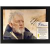 Image 2 : ALEX GUINESS SIGNED STAR WARS 8 X 10 (RA COA)