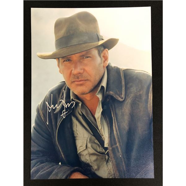 HARRISON FORD SIGNED INDIANA JONES 8 X 10 (RA COA)