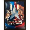 Image 1 : CHRIS EVANS AND ROBERT DOWNEY JR. SIGNED CAPTAIN AMERICA 8 X 10 (RA COA)