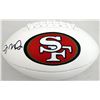 Image 1 : JOE MONTANA SIGNED SAN FRANCISCO 49ERS LEATHER FOOTBALL (BECKETT COA)