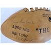 Image 2 : 1966 Green Bay Packers Football W 49 Signatures Including Vince Lombardi & Bart Starr Super Bowl I