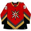 Image 2 : MARC ANDRE FLEURY SIGNED VEGAS GOLDEN KNIGHTS REVERSE RETRO JERSEY (FANATICS COA)