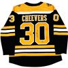 Image 1 : GERRY CHEEVERS SIGNED BOSTON BRUINS JERSEY (FROZEN POND COA)