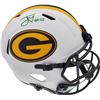 Image 1 : JORDAN LOVE SIGNED GREEN BAY PACKERS LUNAR ECLIPSE HELMET (FANATICS COA)