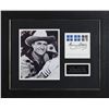 Image 1 : GENE AUTRY SIGNED 16 X 20 FRAMED DISPLAY (PSA COA)