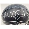 Image 2 : MALCOLM SMITH SIGNED SEATLLE SEAHAWKS FULL SIZE HELMET (BECKETT COA)