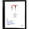 Image 1 : BILL SKARSGARD SIGNED IT MOVIE SCRIPT (BECKETT COA)