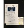 Image 2 : THE AMERICAN HORROR STORY CAST SIGNED SCRIPT COVER (RA COA)