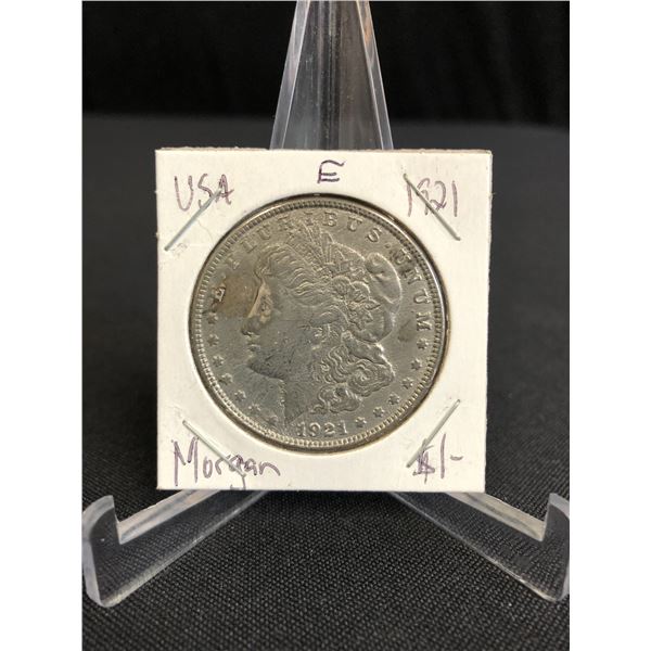 1921 US MORGAN SILVER DOLLAR