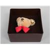 Image 2 : Steiff Mohair Teddy Bear Pin in Box